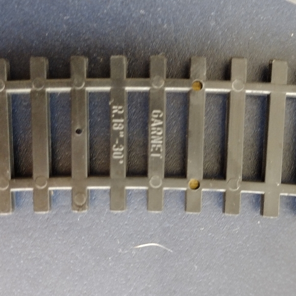 HO 00  Gauge Railroad Curved 18 Radius Brass  track Atlas,Garnet And Italian - Picture 8 of 9